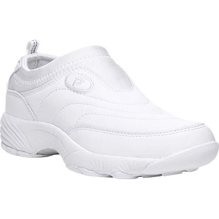 SIZE 9.5. PROPET wash & wear slip-on leather sneaker shoes. Propet Wash & Wear Slip On II Slip Resistant - Men main image 3