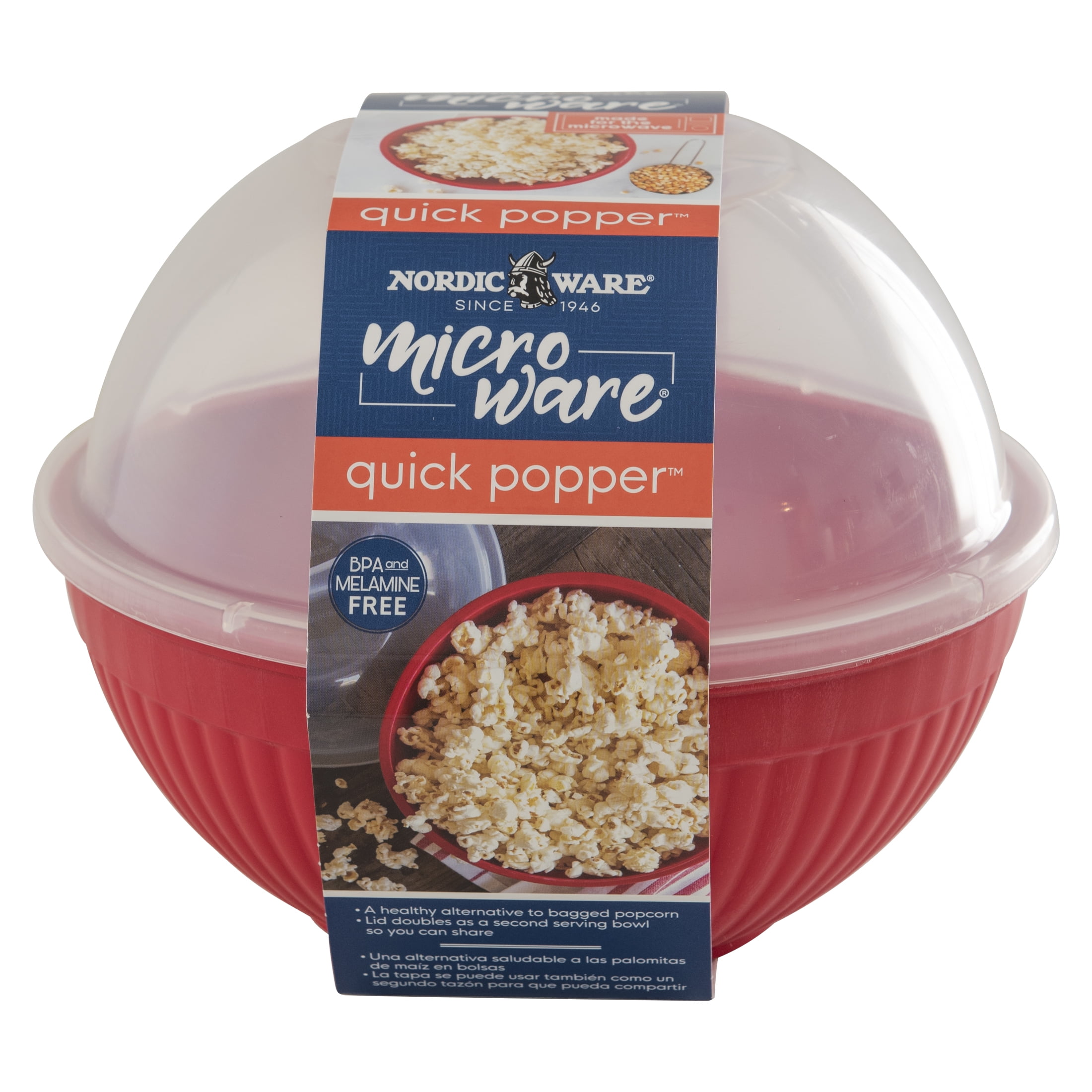 W & P Design - Personal Popcorn Popper Microwave Bowl in Charcoal at  Nordstrom