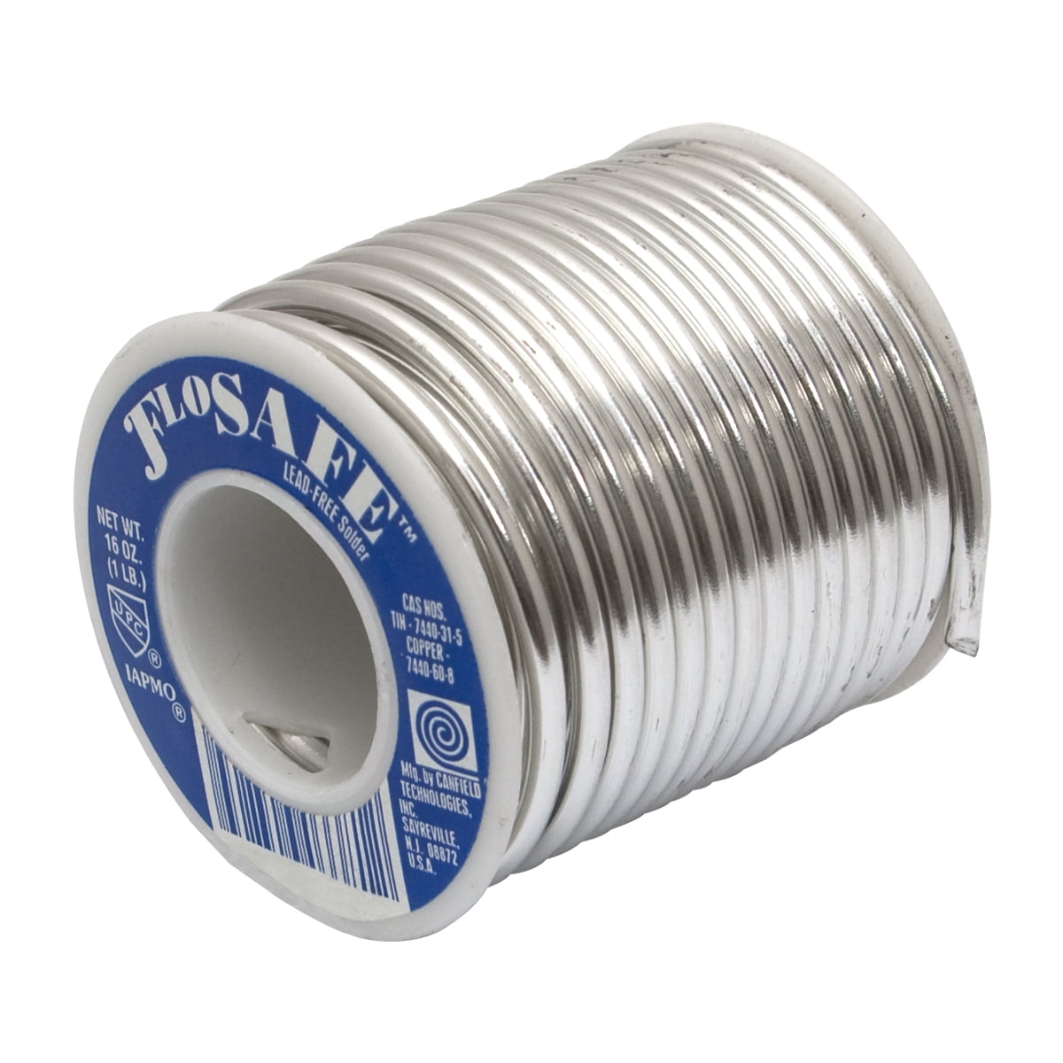 Canfield 85311 Flo Safe Solder, 1 Lb.