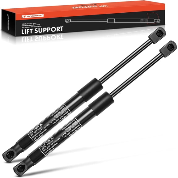 A-Premium Front Hood Lift Supports Shock Struts Compatible with Jaguar XJ8 XJR Super V8 Vanden Plas 2004-2009 Set of 2