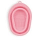 thumbnail image 3 of Pincel de maquillaje de silicona Matera de limpieza Herramientas cosméticas Cojín de lavado Portátil Sponge Eyeliner Aplicantes Scrubber Bowl Bathing Pink Vogacara HA059142-01, 3 of 7