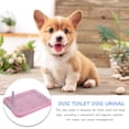 thumbnail image 3 of LOLIPPYY Turf Pads For Dogs Dog Toilet Pink 1Pcs Splash Proof, 3 of 7