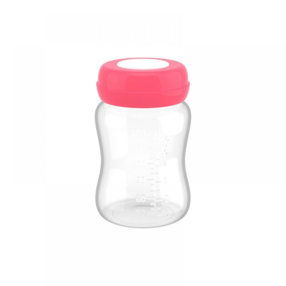 Wide Mouth Breast Milk Storage Containers with Lids 6.35oz Freezer