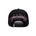 thumbnail image 4 of Knite Gorra Mujer Rude Awakenings Black Rose Negra Rosa Streetwear Urbana, 4 of 5