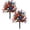 Z-1-1-Green*2, variant on White Blue and Red Eucalyptus Decorative Flowers, Independence Day Courtyard Decoration Flowers, 4th of July Artificial Garden Flowers for Independence Day Outdoor Yard Decor 1Pcs