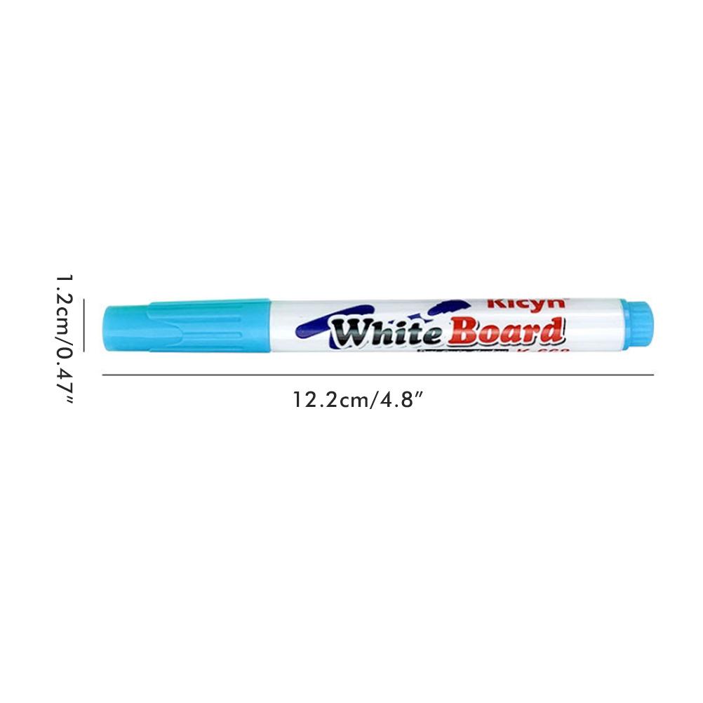 8/12 Pcs Magical Water Painting Pen Toy Whiteboard Dry Erase Pen White ...