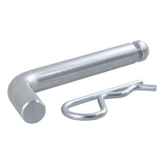 CURT 21583 Trailer Hitch Pin & Clip with Grooved Head, 5/8-Inch Diameter, Fits 2 or 2-1/2-Inch Receiver