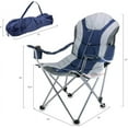 thumbnail image 3 of Penn State Team Sports Nittany Lions Reclining Camp Chair, 3 of 10