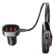 thumbnail image 4 of 1 cargador de coche 5 en adaptador 5 puertos USB rápido 5V 6.2A para tableta iPad, 4 of 7