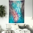 thumbnail image 4 of Butterflies Decorations Wall Hanging Tapestry, Fairy with Butterfly Wings Renewal Female Rebirth Psyche Lightness of Being, Bedroom Living Room Dorm Accessories, 40 X 60, Blue Purple, by Ambesonne, 4 of 5
