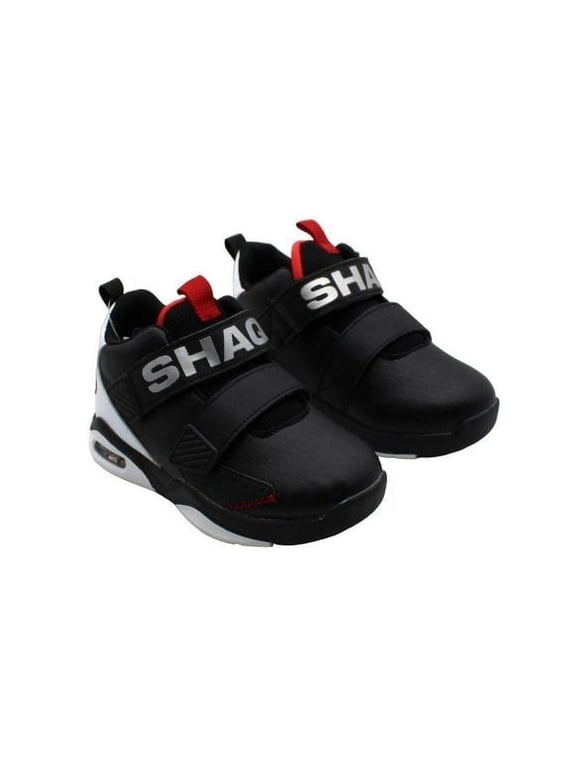 Boys' Basketball Shoes Composite Black & White, Size 9