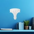 thumbnail image 4 of European Resin Wall Mounted Rack Floating Shelf Book Holder Floating Display Shelf Floating Shelf Wall Mount Storage Stand, 4 of 8