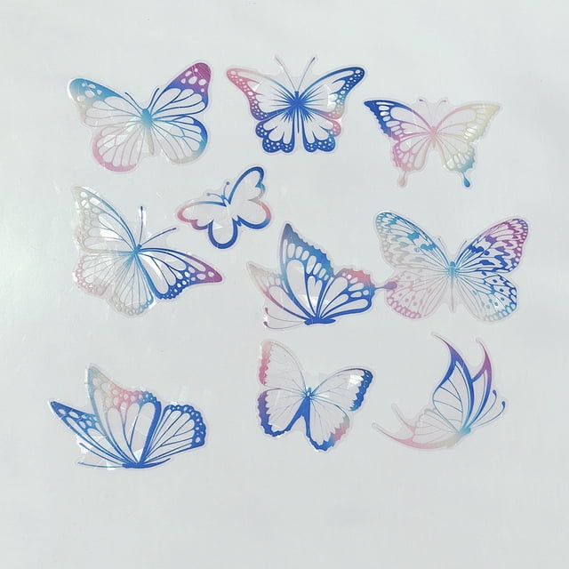 Birdeem Collision Window Decals for Bird Strikes,Non Adhesive Window Clings, Stickers, Window Clings Window Stickers Glass Decals