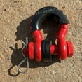 thumbnail image 5 of 2Pcs 28660lbs Break Strength D-Ring Shackle for Off-Road Vehicle Recovery 5/8" 18mm Pin Safe Recovery Towing Gear, 5 of 8
