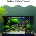thumbnail image 7 of Aquarium Bottom Sand Fish Tunnel Hiding Corner Tank Decoration for Aquariums Enhances Hideouts with Natural and Safe ABS Durable Material, 7 of 7