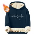 thumbnail image 1 of Sudadera con capucha para hombre, informal, de moda, con estampado de San Valentín, de manga larga, con bolsillo, de poliéster, 1 of 4