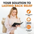 thumbnail image 2 of Cheer Collection Wedge Pillow with Detachable Bolster & Backrest, 2 of 5