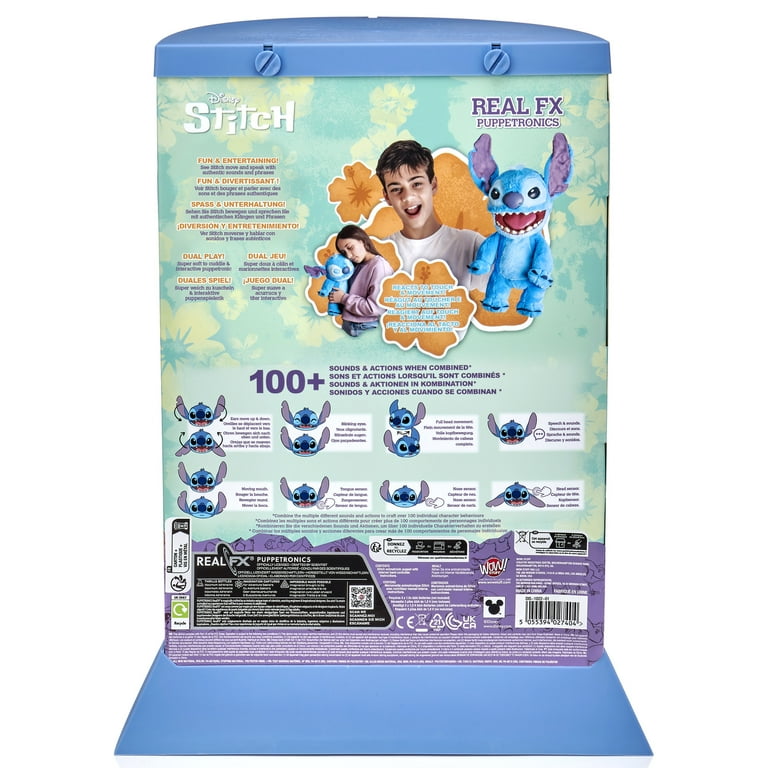 WOW! Stuff Disney Stitch Puppetronic by RealFX | Looks, Feels