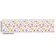 thumbnail image 3 of Floral Fabric by the Yard Upholstery, Rhythmic Tropical Lotus Flowers Motifs Pattern on Plain Backdrop, Decorative Fabric for DIY and Home Accents, White Pink and Shamrock Green by Ambesonne, 3 of 5