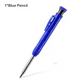 thumbnail image 1 of Solid Carpenter Pencil Built-in Pencil Sharpener Suitable for Woodworking Architect's Mechanical Pencil Deep Hole Marking Kit 1 pcs pencil, 1 of 6