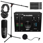 AIR 192 | 6 2x2 USB Audio MIDI Recording Interface w Mic & Headphones