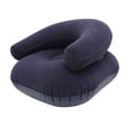 thumbnail image 4 of Luzkey Inflatable Lounge Chair Soft Inflatable Lounger for Courtyard Indoor Bedroom Blue, 4 of 8