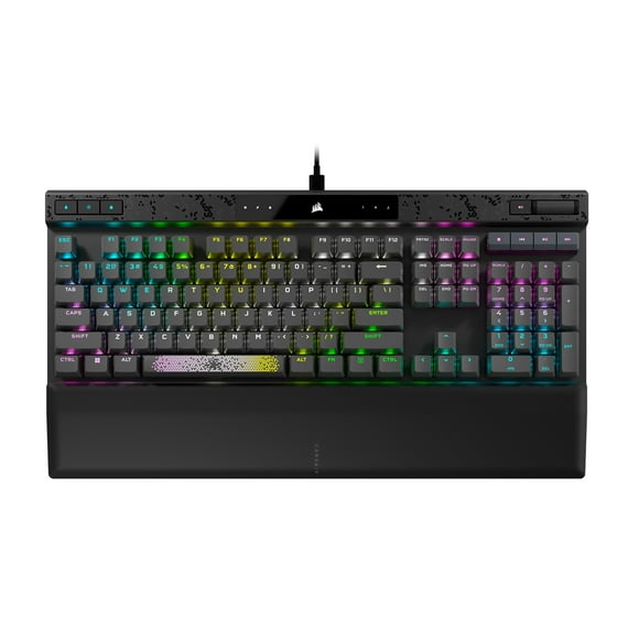 CORSAIR K70 MAX RGB Magnetic Mechanical Wired Gaming Keyboard &acirc;&#128;&#147;MGX Adjustable Switches, Simultaneous SOCD and Rapid Trigger, PBT Double-Shot Keycaps, Sound Da