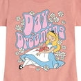 thumbnail image 3 of Disney - Alice In Wonderland - Day Dreaming - Toddler & Youth Girls Short Sleeve Graphic T-Shirt, 3 of 5