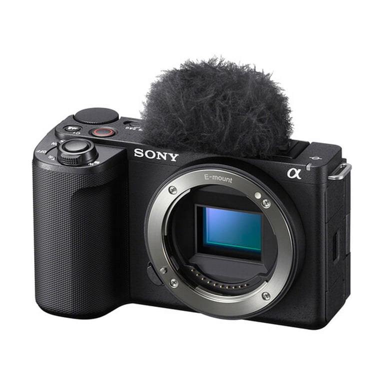 Sony ZV-E10 II Mirrorless Camera , Black (Body Only) with SanDisk