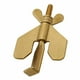 thumbnail image 2 of Cerradura De La Puerta Tope de puerta antirrobo de acero inoxidable Hardware de bloqueo de puerta de seguridad portátil (dorado) Tmvgtek Libre de BPA, 2 of 7