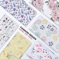 thumbnail image 2 of Wallet Floral Leather Phone Case for iPhone 16 15 14 Pro Max Plus, 2 of 11