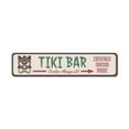 thumbnail image 2 of Tiki Mask Arrow Novelty Decor, Metal Wall Sign - 4x18 Inches, 2 of 4