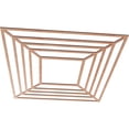 thumbnail image 2 of 36"OD x 13 1/4"ID x 3/8"T Raven Wood Fretwork Pierced Ceiling Medallion, Cherry, 2 of 3