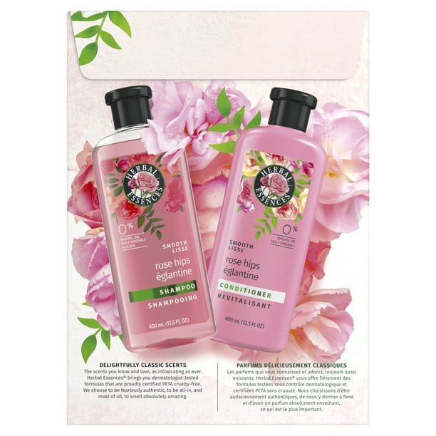 Herbal Essences Shampoo and Conditioner Set, All Hair Types, Rose