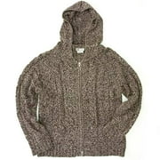 Faded Glory - Women's Hooded Cable Knit Sweater