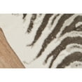 thumbnail image 3 of Erin Gates by Momeni Acadia Zebra Grey Faux Hide Area Rug 5'3" X 7'10", 3 of 5