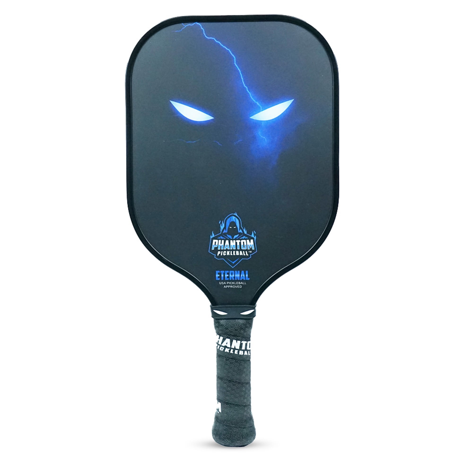 Phantom Eternal (Blue) 14mm T700 Carbon Fiber Pickleball Paddle with Cover