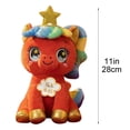 thumbnail image 5 of Red Wishing Horse Stuffed Ornament, Auspicious Hanging Decor for Car Home, Chinese Year Gift, Soft Plush(B-Red), 5 of 6