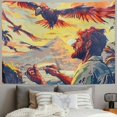 thumbnail image 2 of Orinice Birds Tapestry Wall Hanging Unique Style Graphic Tapestries Home Wall Decor Art Living Room Bedroom Apartment Farmhouse Dorm 50x40inch, 2 of 6