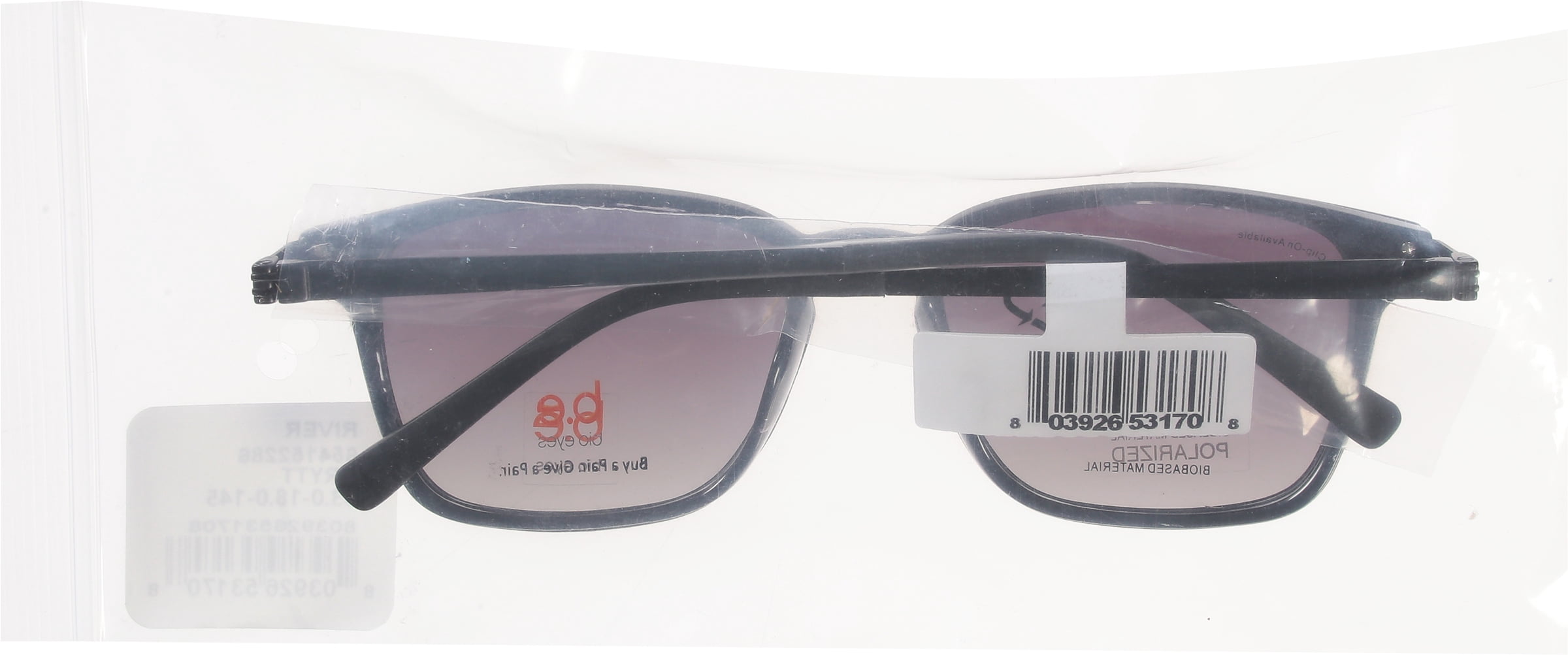 Bio Eyes Men's Rx'able Eyeglasses, River, Grey Tortoise, 53.0-18.0-145