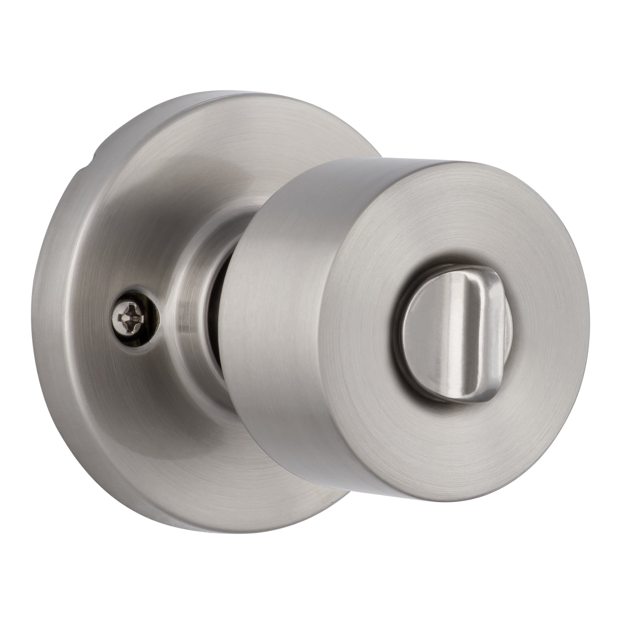 Miseno MLK3080BK Tuscora Shaker Privacy Door Knob Set - Black