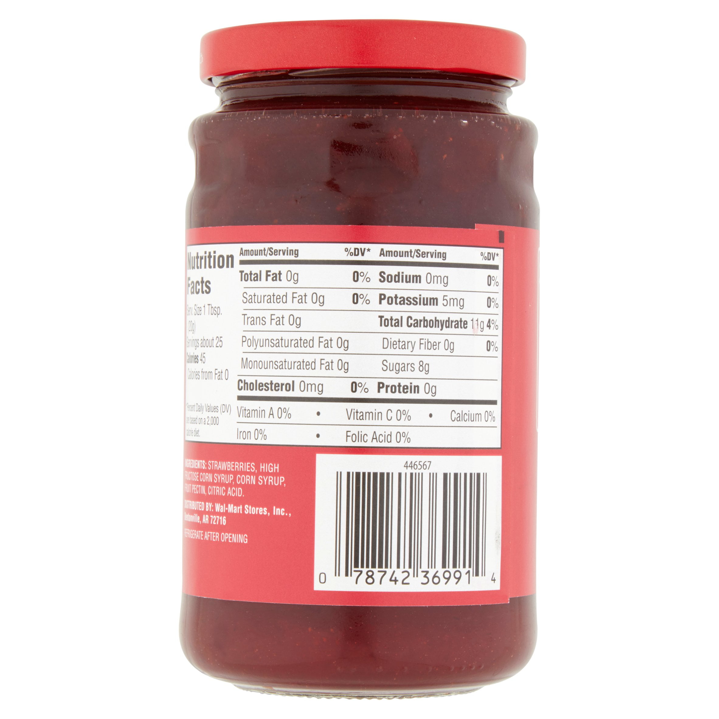 strawberry preserves nutrition