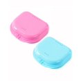 thumbnail image 1 of 2Pcs Retainer Case with Vent Holes, Mouth Guard Case with Tight Snap Closure, 1 of 7