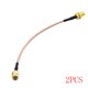 thumbnail image 1 of RF línea de conexión puente de cable coaxial Conector de cable extensor de antena Cable SMA macho a SMA hembra Adaptador 1/2/4/6 Piezas Sweethay TX1011-02, 1 of 2