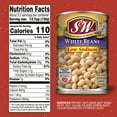 thumbnail image 3 of S&W White Beans - Navy Beans - Low Sodium - 15.5 oz. Can, 3 of 14