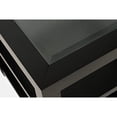 thumbnail image 3 of Jofran Urban Icon Contemporary Glass Inlay End Table with Storage, 3 of 5