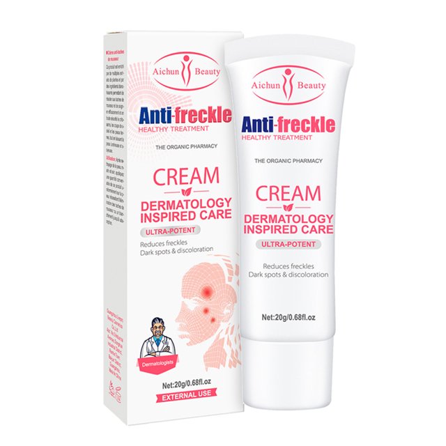 Crema Para Eliminar Pecas Crema para eliminar pecas, antienvejecimiento, elimina las manchas oscuras, melasma, aclara el cuidado de la piel Ndcxsfigh Cuidado Belleza