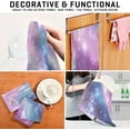 thumbnail image 7 of Soft Absorbent Reusable Kitchen Towels, Set of 4|28x18 in, Abstract Color Universe Dining Kitchen Living Room Tea Towels Dish Towels Decorative Towels Washcloth Gift, 7 of 7