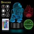 thumbnail image 2 of Luz nocturna LED regulable Zhivalor 16 colores USB táctil control remoto LHH-0214, 2 of 5