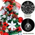 thumbnail image 3 of ADDHAT 1Jgo Colgantes Decorativos De Copos De En Acrílico Plateado Para Fiestas Y Eventos Navideños, 3 of 7